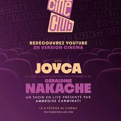 Miniature photo du film : Youtube Ciné-Club : Géraldine Nakache & Joyca