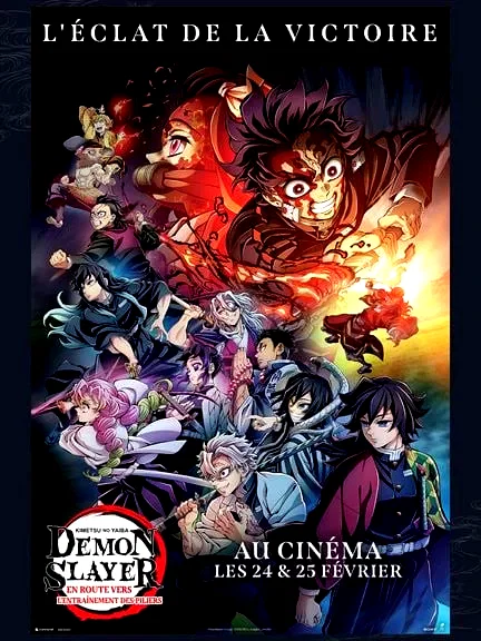 Affiche du film : Demon Slayer: Kimetsu no Yaiba - En route vers l'entraînement des piliers