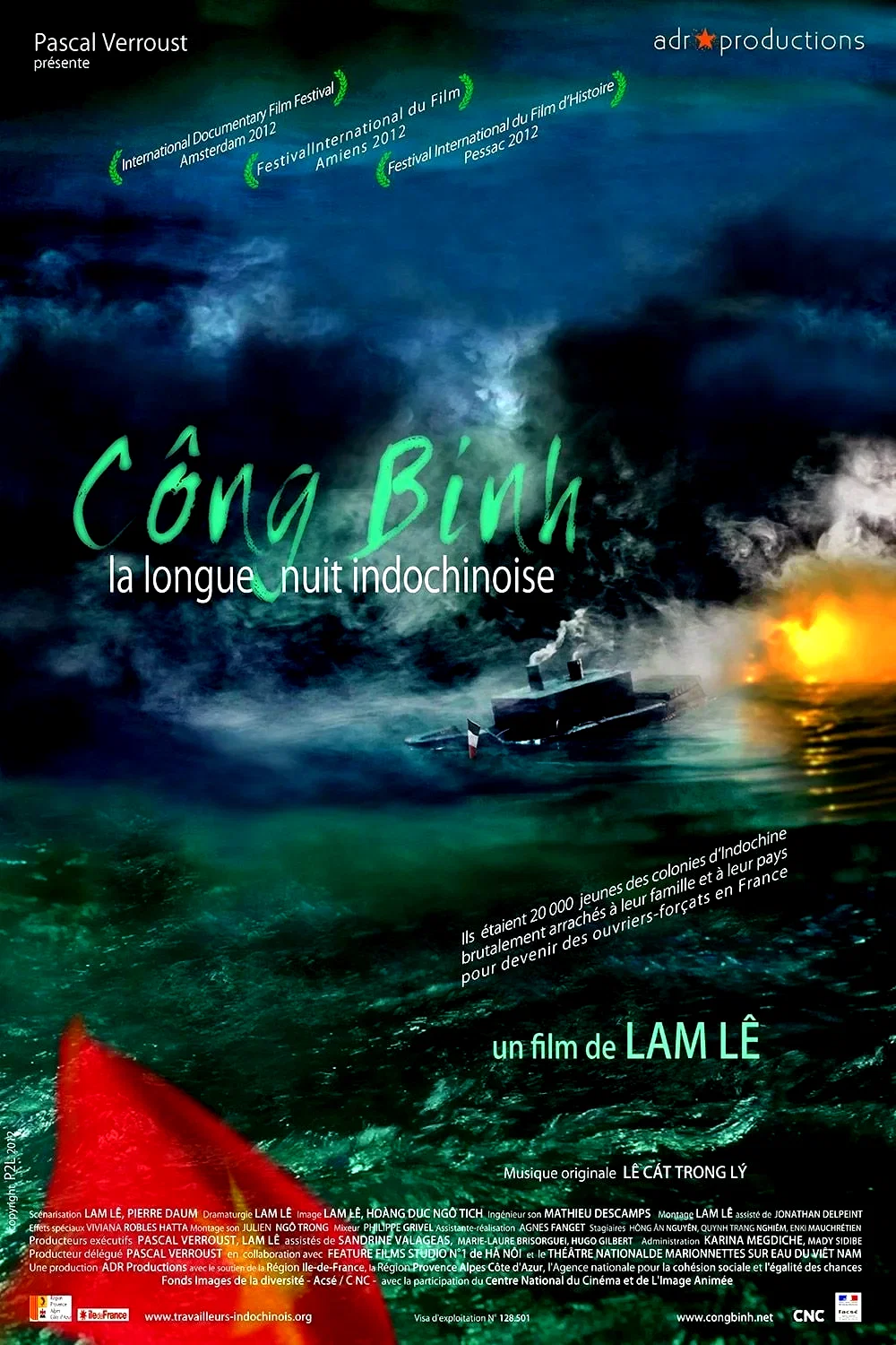 Affiche du film : Cong Binh, la longue nuit indochinoise