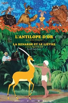 Affiche du film = L'Antilope d'or, La Renarde et le lièvre