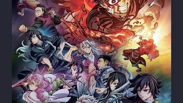 Affiche du film : Demon Slayer: Kimetsu no Yaiba - En route vers l'entraînement des piliers