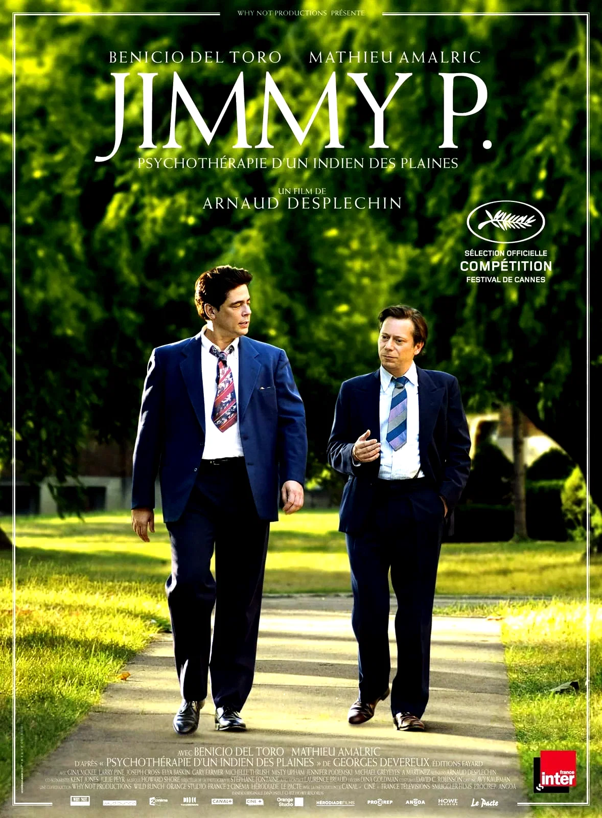 Affiche du film : Jimmy P. (Psychothérapie d'un indien des plaines)