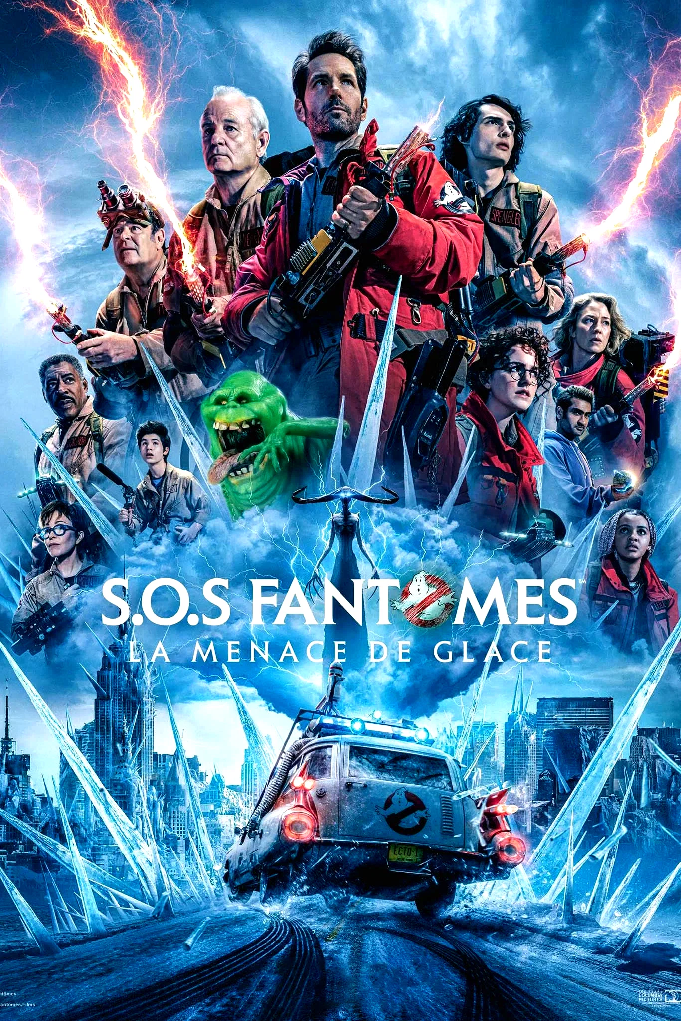 Affiche du film : S.O.S. Fantômes : La Menace de glace