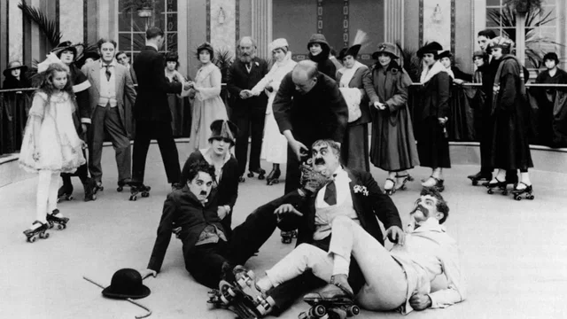 Photo 5 du film : Charlot patine