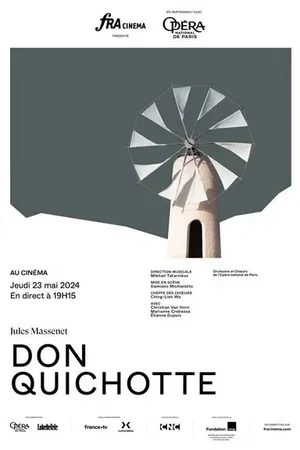 Affiche du film : Don Quichotte (Opéra de Paris) - opéra