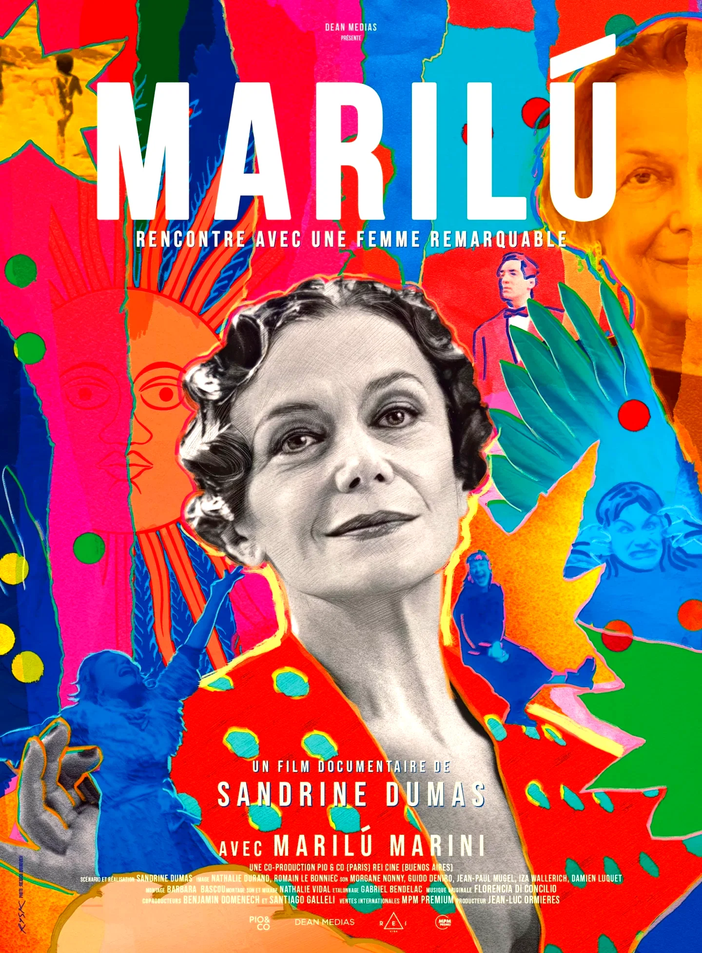 Affiche du film : MARILÚ, rencontre avec une femme remarquable