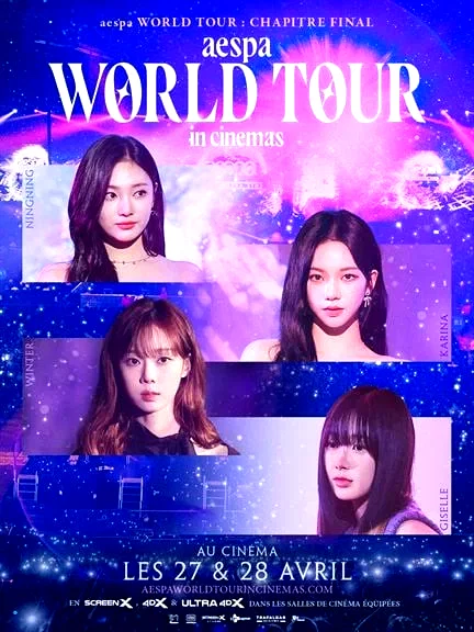 Affiche du film : aespa : World tour in cinemas