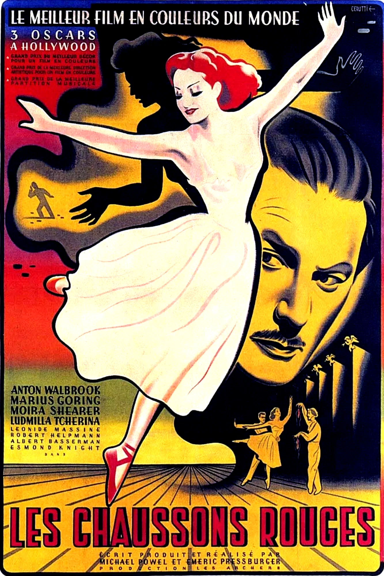 Affiche du film : Les chaussons rouges