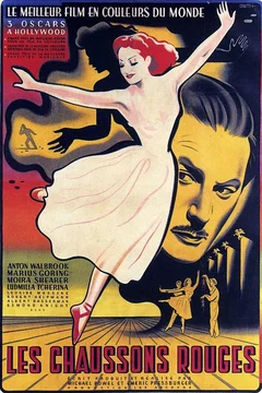 Affiche du film Les chaussons rouges