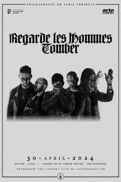 Affiche du film = Regarde les hommes tomber - Philharmonie de Paris