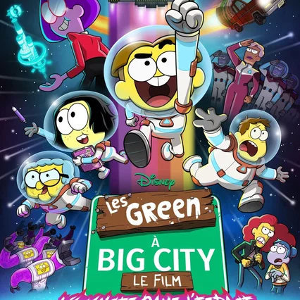 Miniature photo du film : Les Green à Big City, le film : Vacances dans l’espace