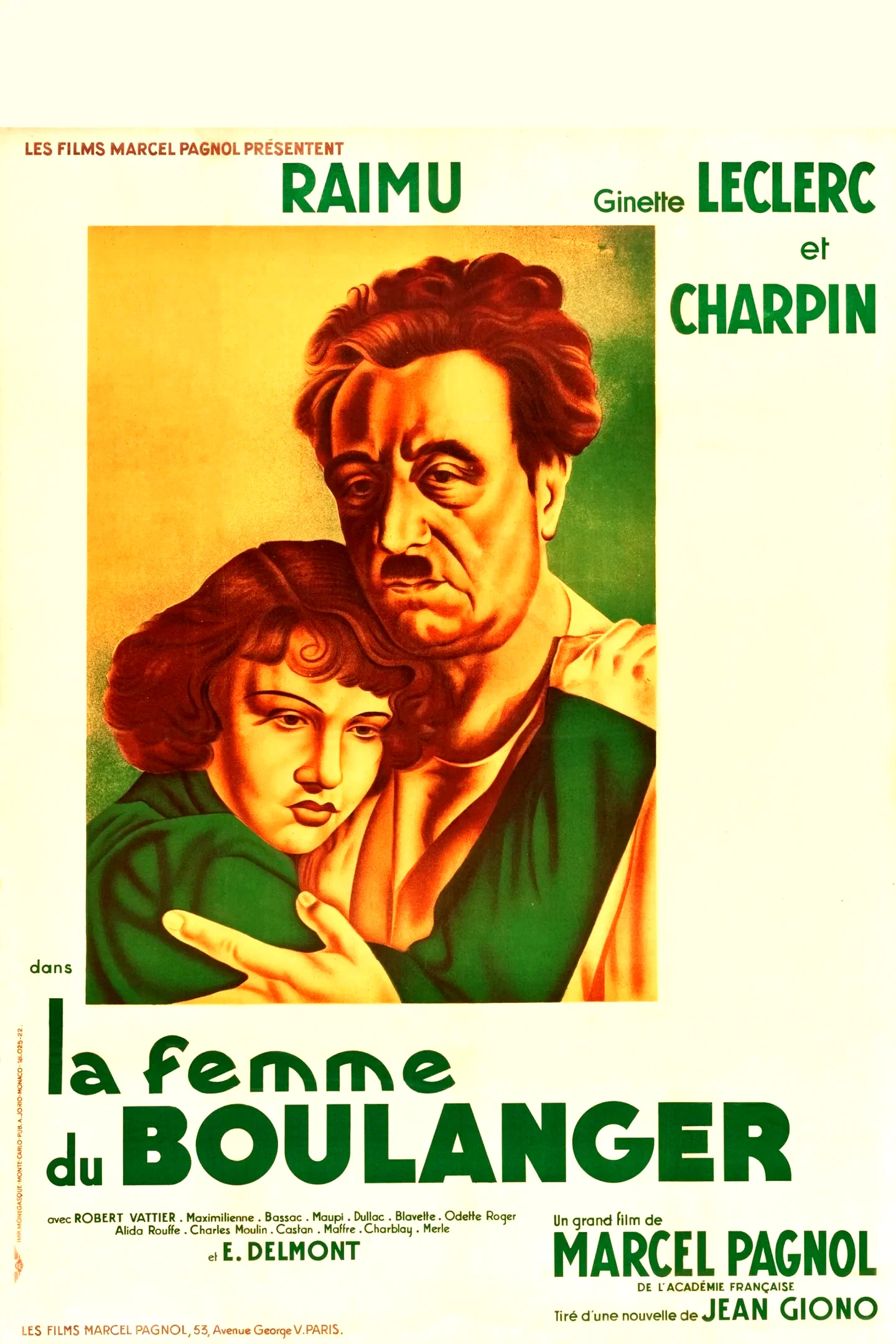 Affiche du film : La femme du boulanger