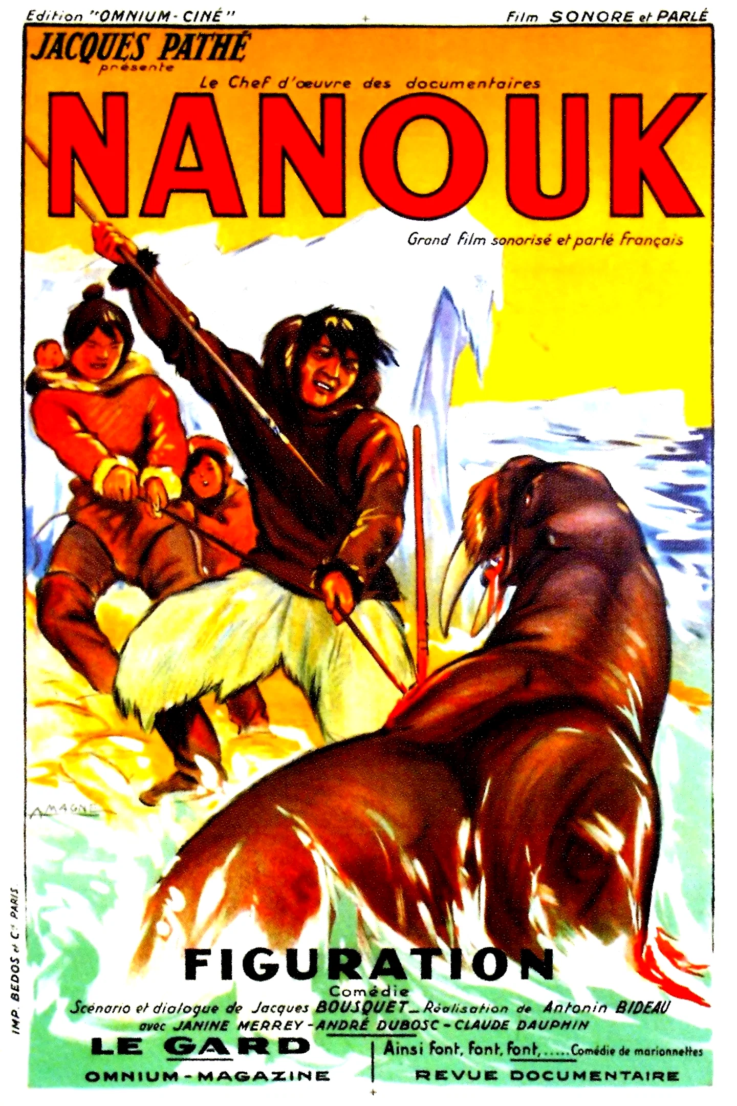 Affiche du film : Nanouk l'esquimau