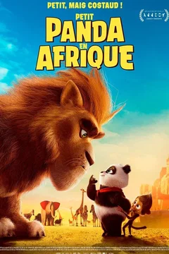 Affiche du film = Petit Panda en Afrique