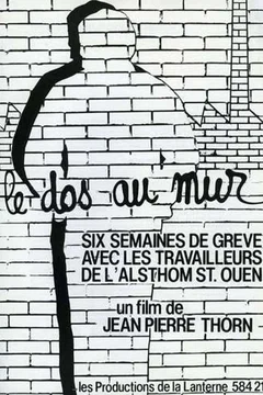 Affiche du film = Le dos au mur