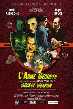 Affiche du film Sherlock Holmes et l'Arme secrète
