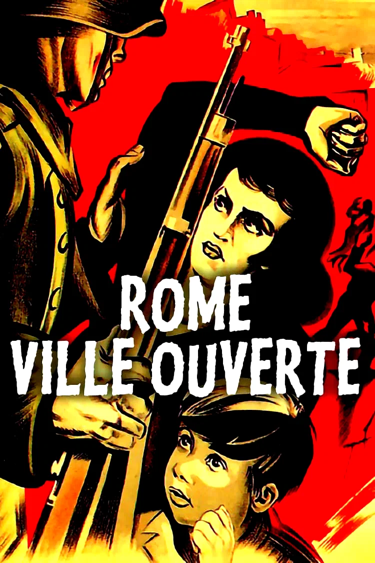 Affiche du film : Rome ville ouverte
