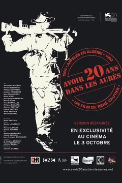 Affiche du film Avoir vingt ans dans les aures