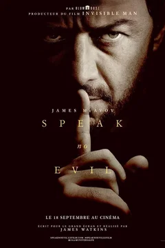 Affiche du film Speak No Evil