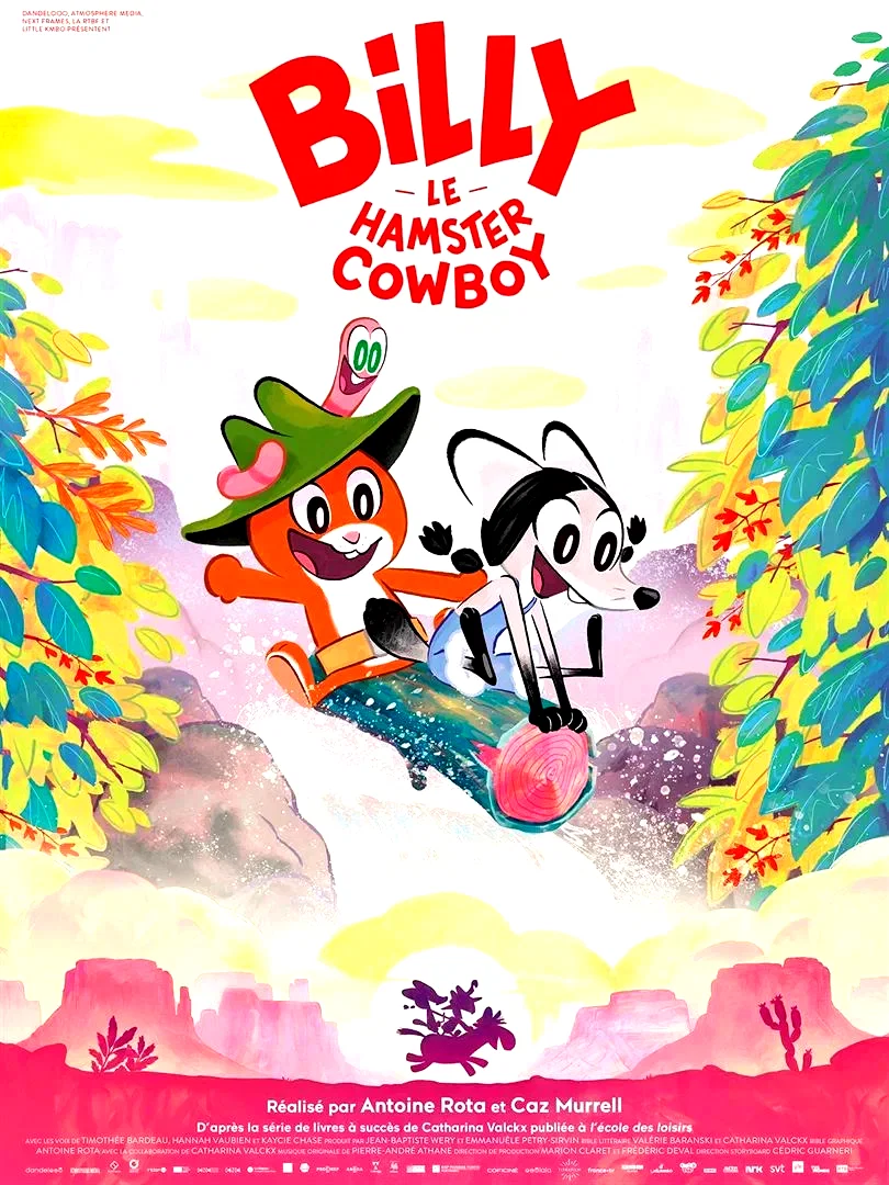 Affiche du film : Billy le hamster cowboy