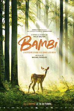 Affiche du film Bambi, l'histoire d'une vie dans les bois