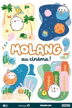 Affiche du film = Molang au cinéma !