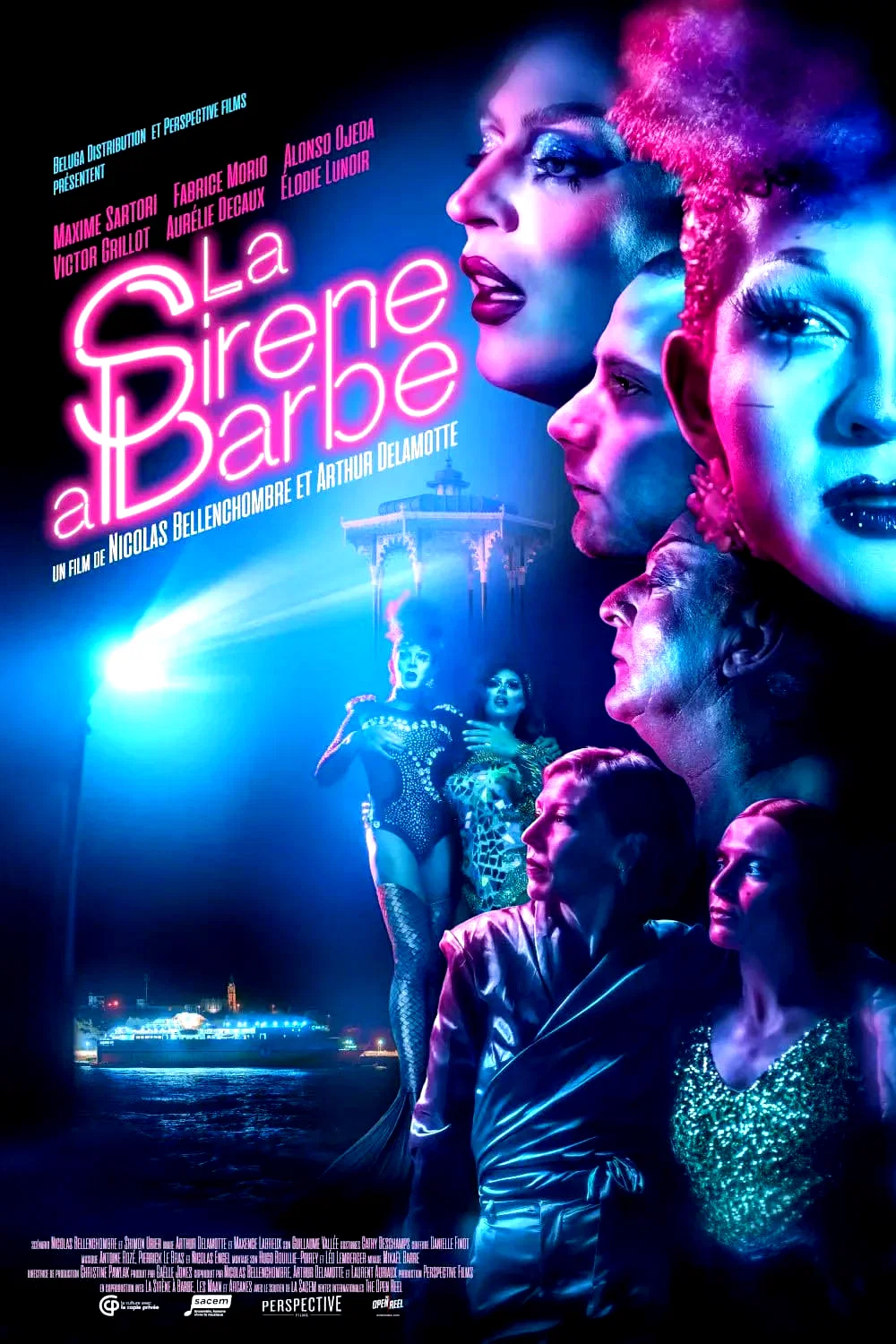 Affiche du film : La sirène à barbe