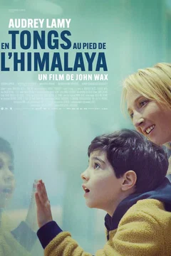 Affiche du film = En tongs au pied de l'Himalaya