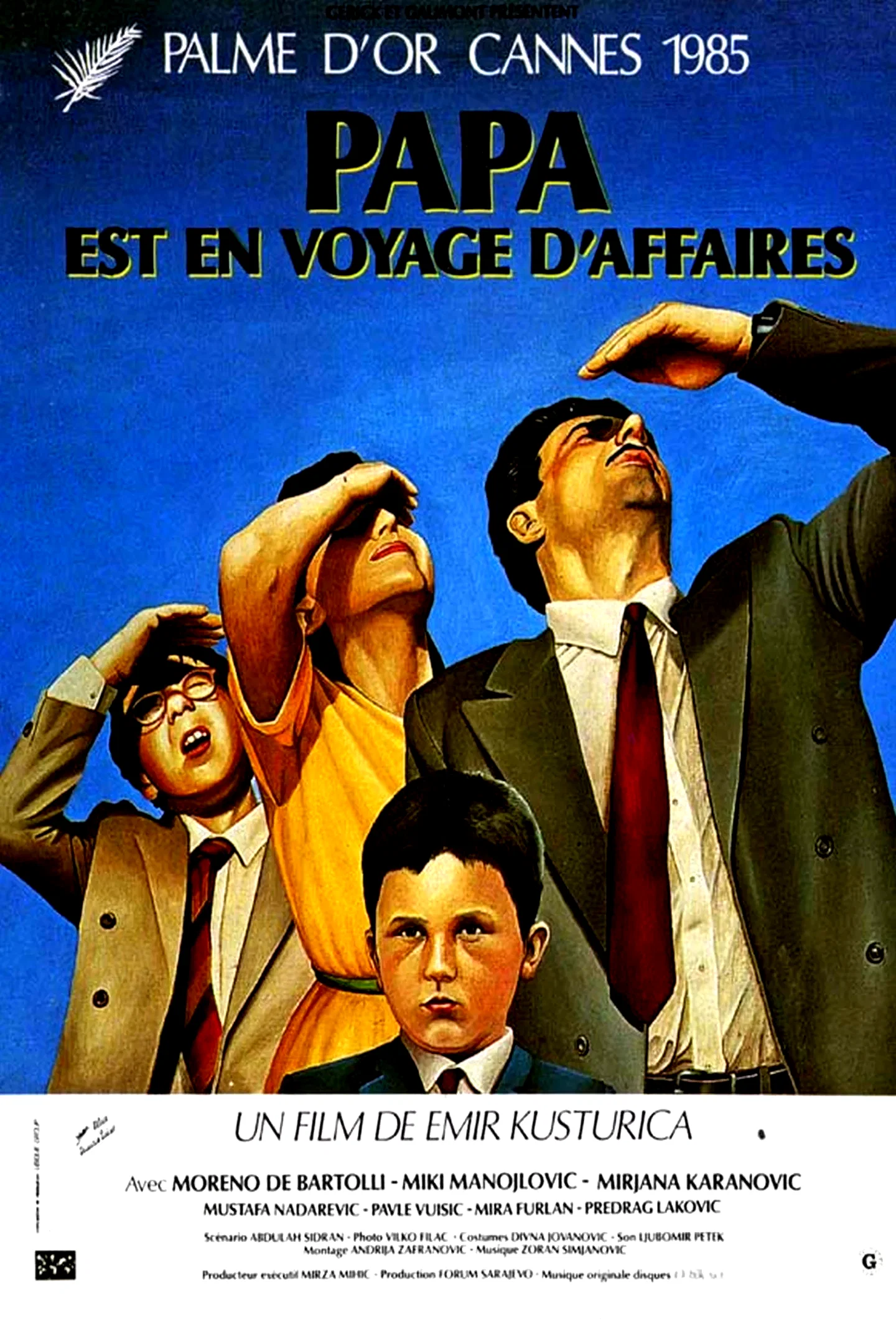 Affiche du film : Papa est en voyage d'affaires