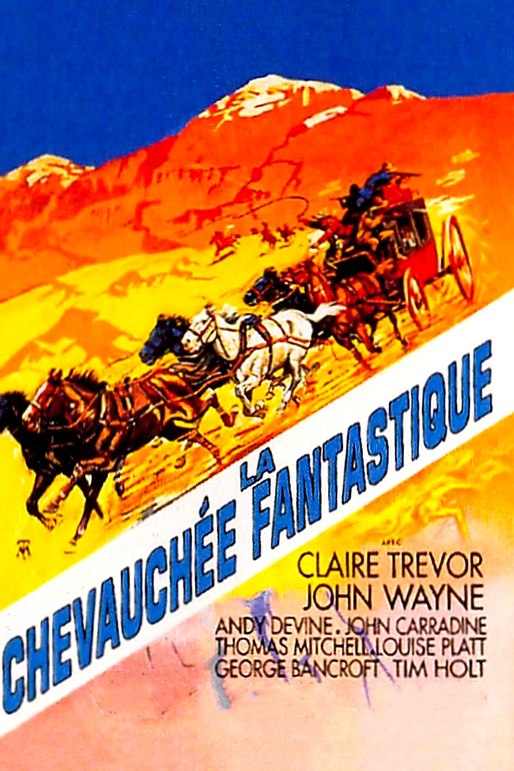 Affiche du film : La chevauchee fantastique