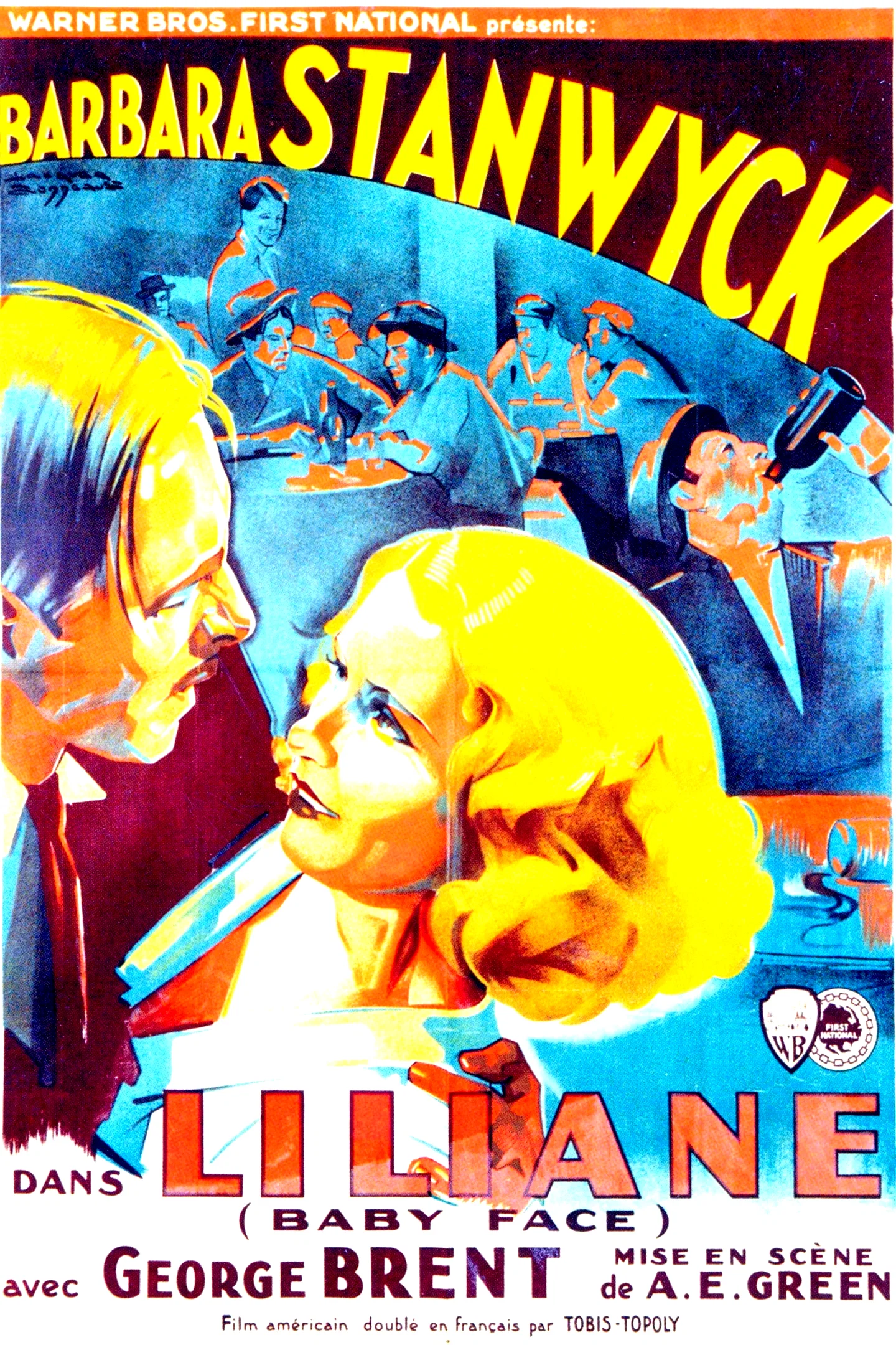 Affiche du film : Liliane | Baby face