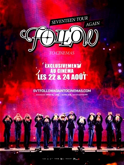 Affiche du film : Seventeen tour 'Follow' Again to Cinemas