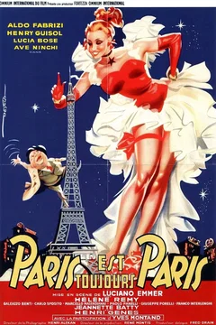 Affiche du film = Paris est toujours paris