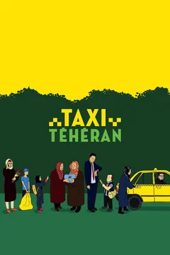 Affiche du film = Taxi Téhéran