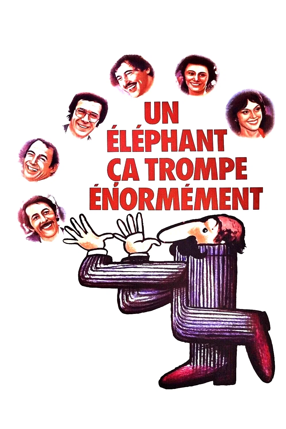 Affiche du film : Un éléphant ça trompe énormément