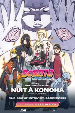 Affiche du film : Naruto & Boruto : Nuit à Konoha