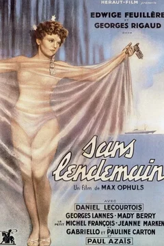 Affiche du film Sans lendemain