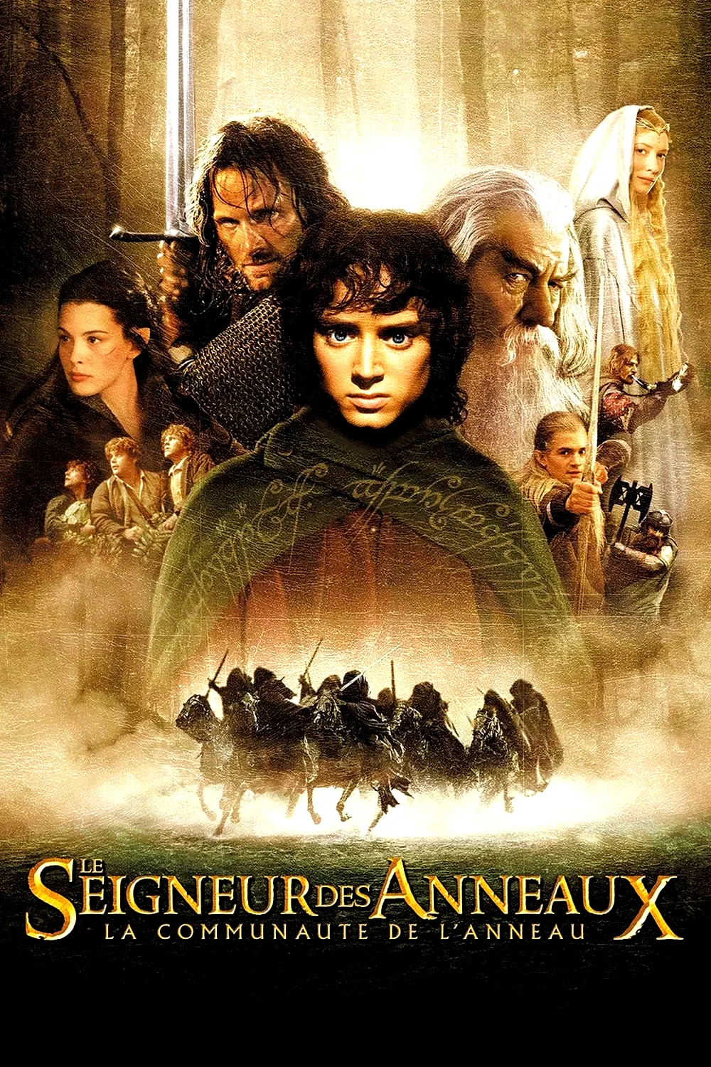 Affiche du film : Le Seigneur des anneaux : La Communauté de l'anneau (version longue)