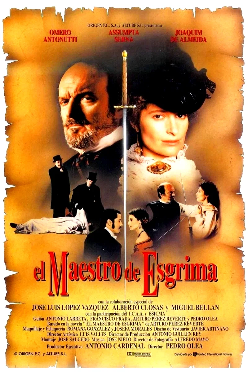 Affiche du film : Le maître d'escrime