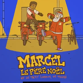 Photo du film : Marcel le Père Noël et le petit livreur de pizzas