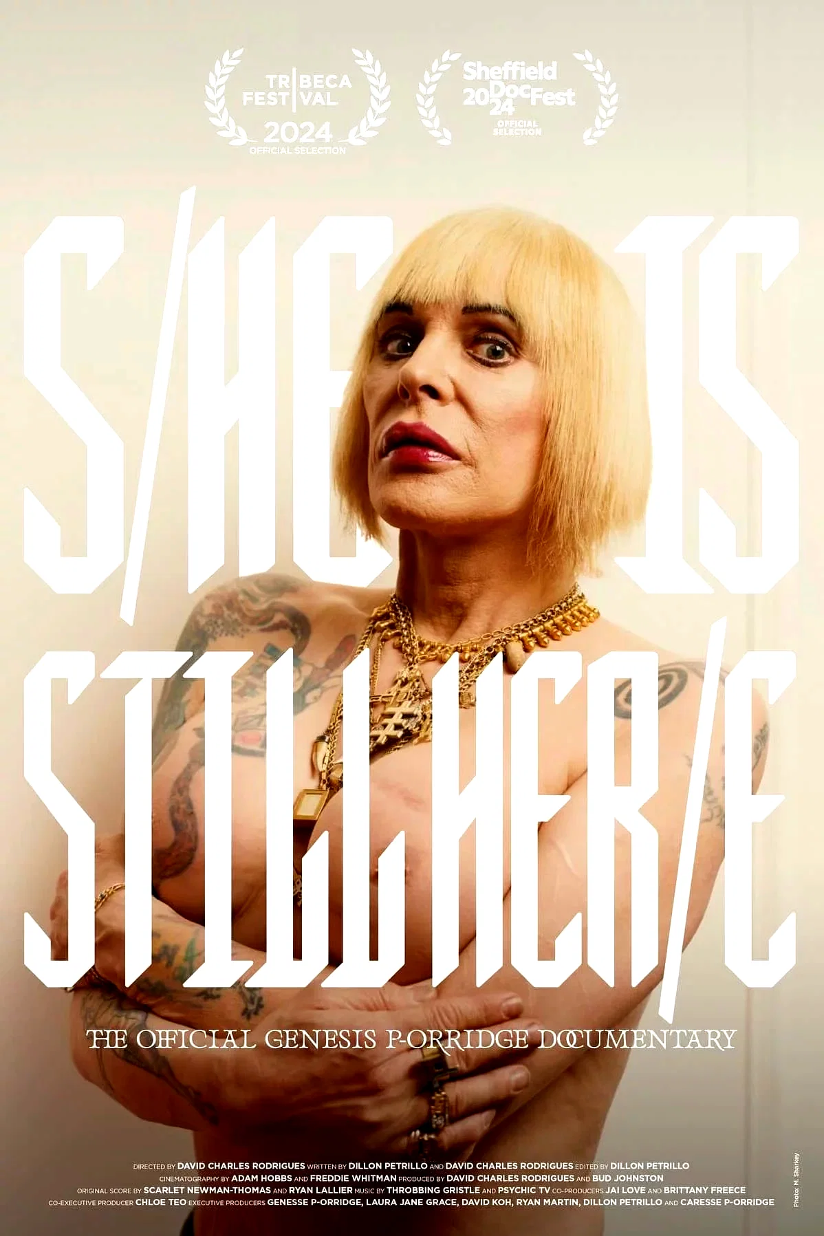 Affiche du film : S/He Is Still Her/e - The Official Genesis P-Orridge Documentary