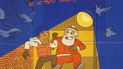 Affiche du film : Marcel le Père Noël et le petit livreur de pizzas