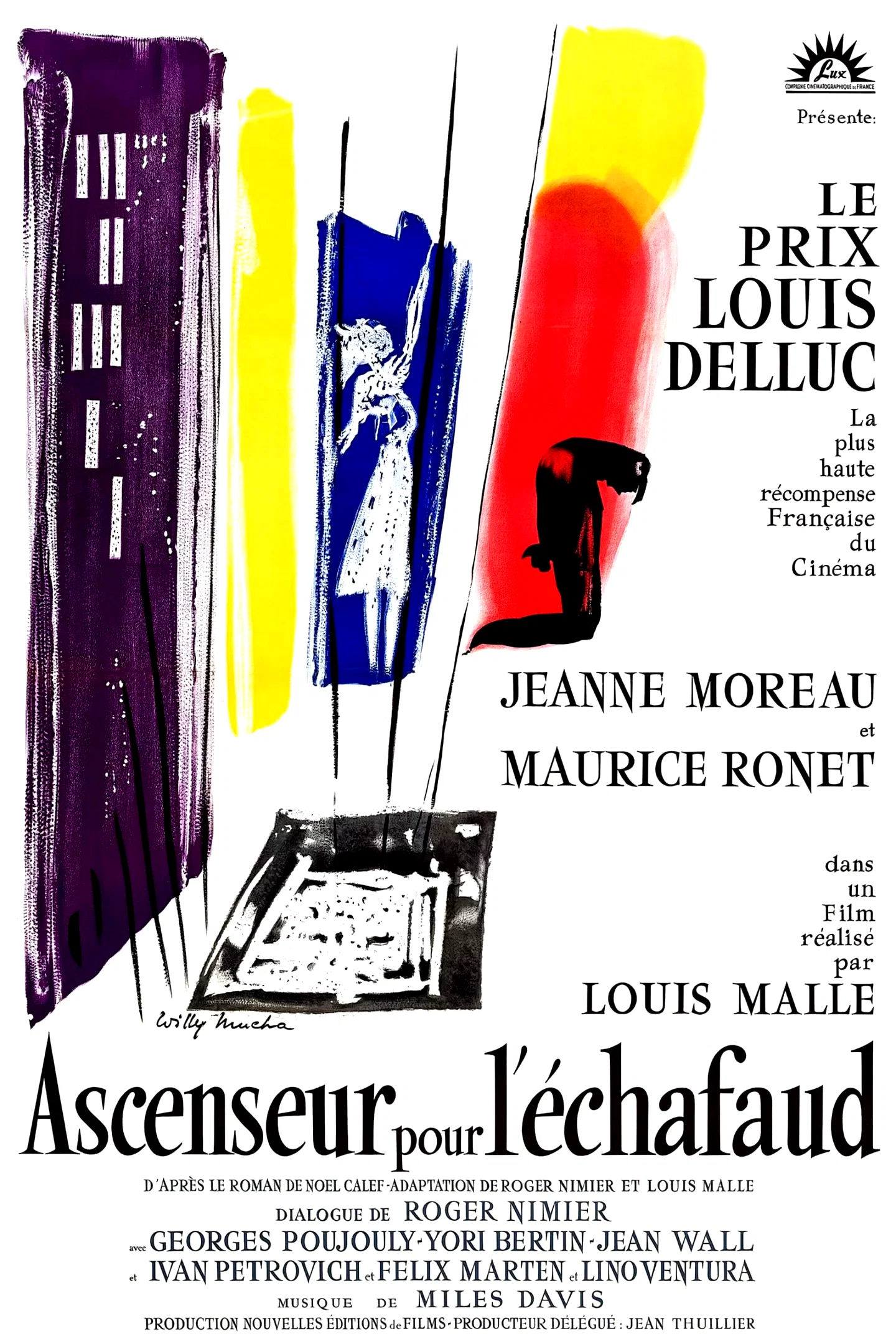 Affiche du film : Ascenseur pour l'echafaud