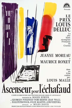Affiche du film Ascenseur pour l'echafaud