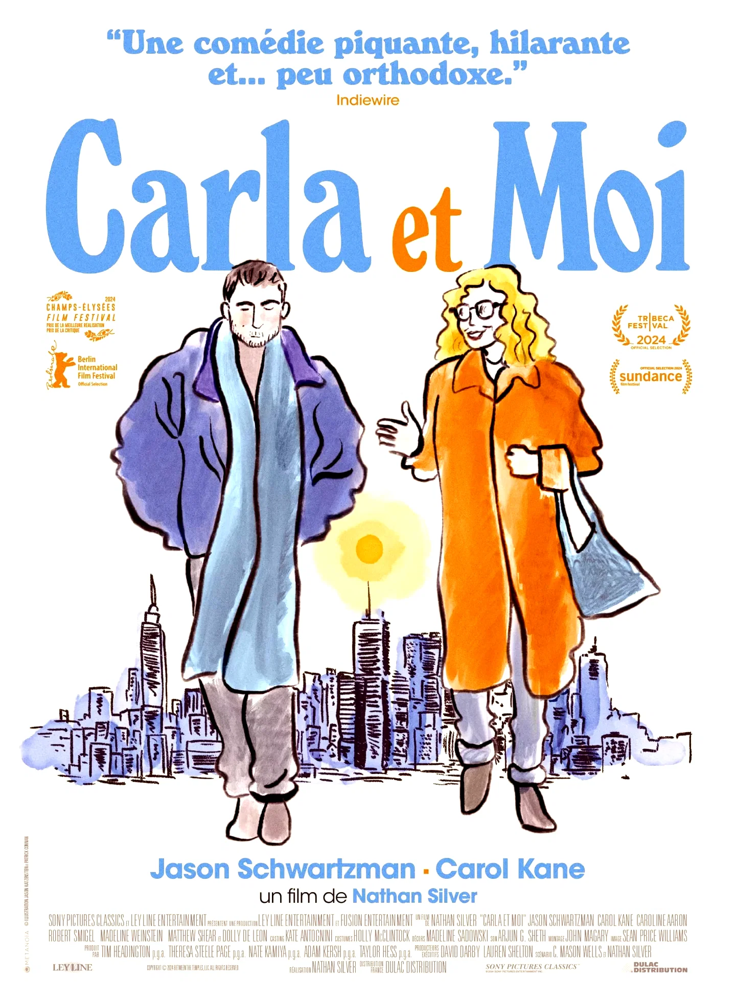 Affiche du film : Carla et Moi