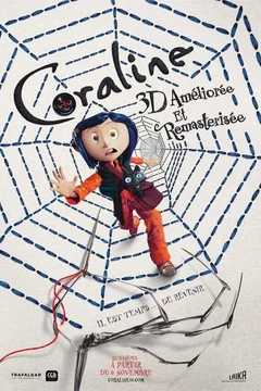 Affiche du film Coraline 15ème Anniversaire