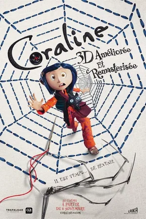 Affiche du film : Coraline 15ème Anniversaire