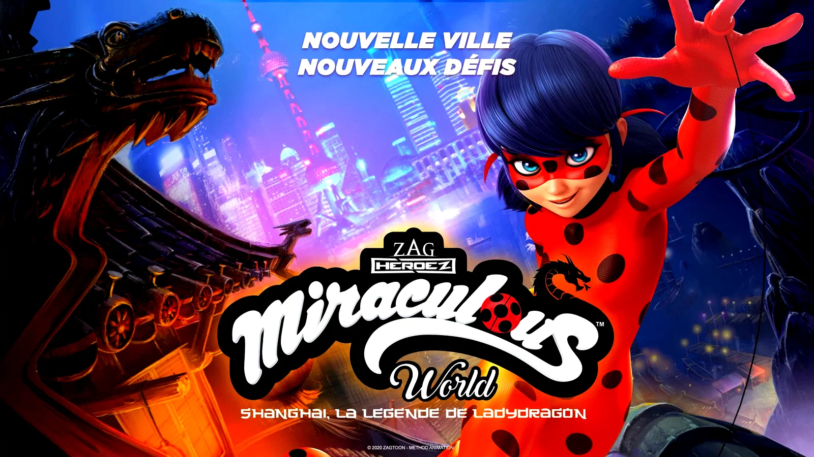 Photo du film : Miraculous World : Shanghai, la légende de Ladydragon