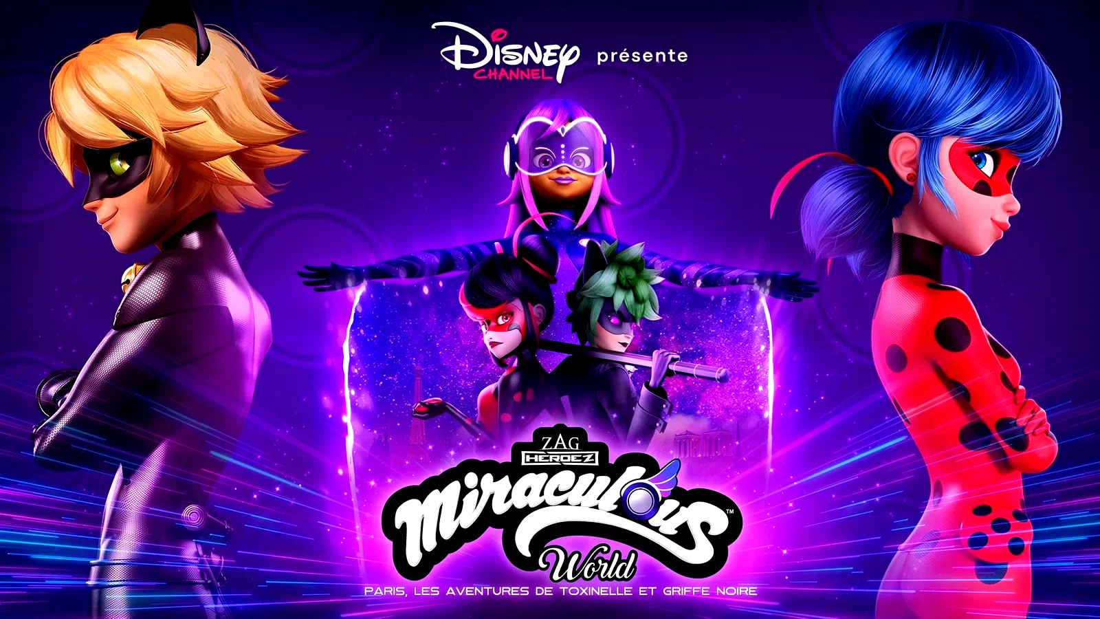Photo 1 du film : Miraculous World : Paris, Les Aventures de Toxinelle et Griffe Noire