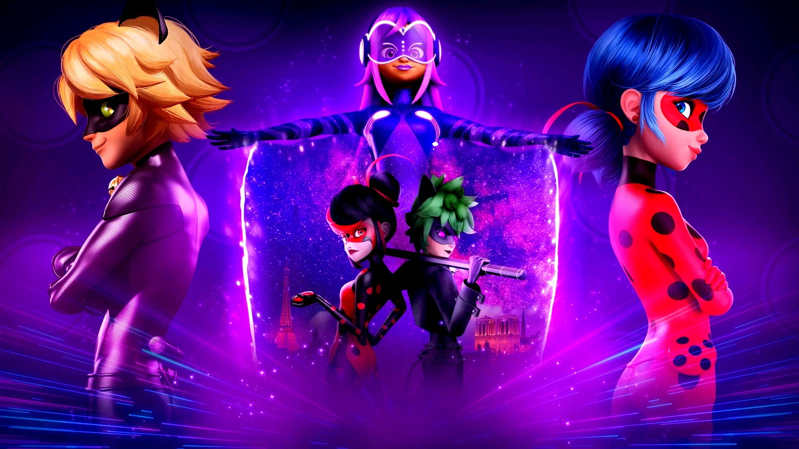 Photo 2 du film : Miraculous World : Paris, Les Aventures de Toxinelle et Griffe Noire
